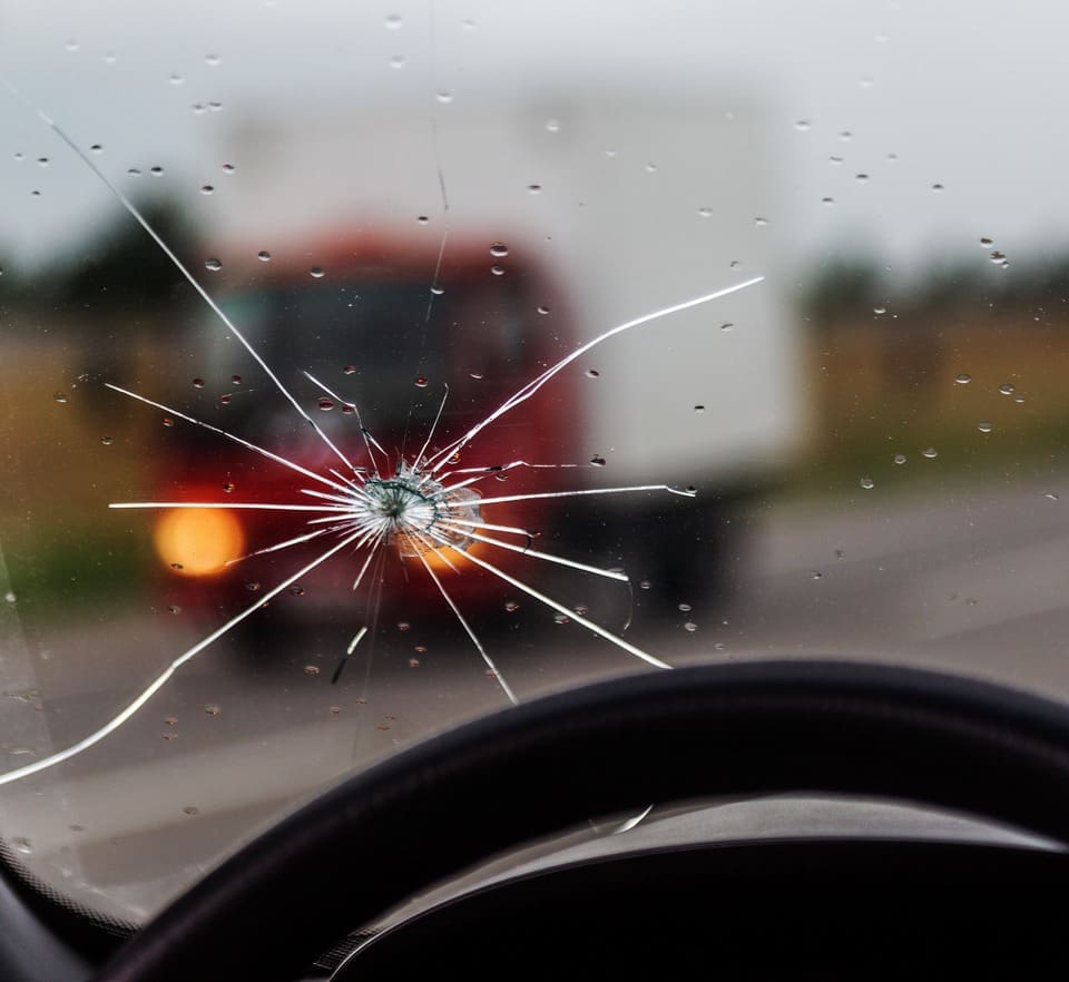 Cracked Windshield